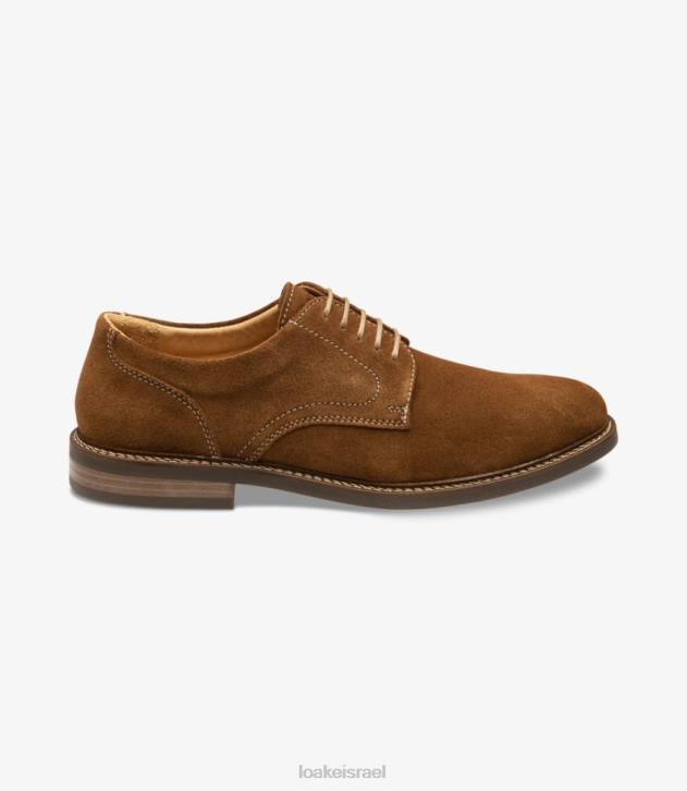 Loake 2P6L165 פרנקלין זמש שזוף קשרים פשוטים