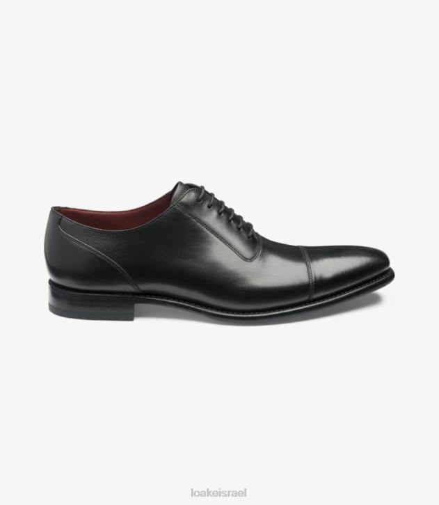 Loake 2P6L189 לֶגֶשׁ שָׁחוֹר כובעי אצבעות