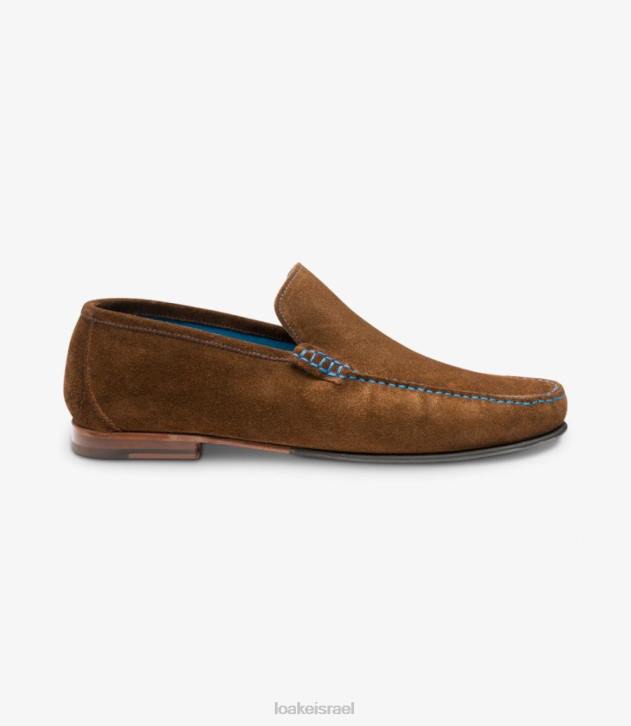 Loake 2P6L67 ניקולסון זמש פולו מוֹקָסִינִים