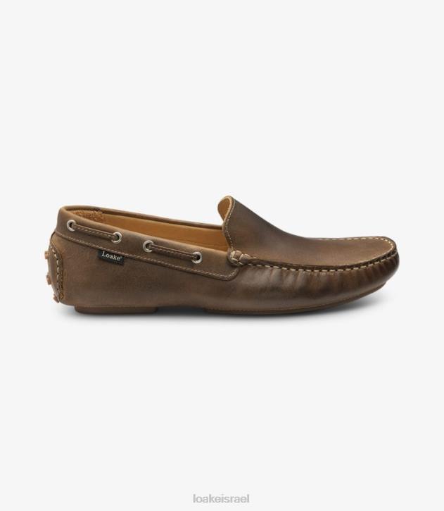 Loake 2P6L74 דונינגטון נובוק חום מוֹקָסִינִים