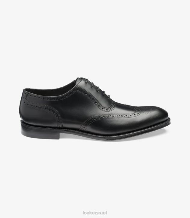 Loake 2P6L10 הודג'ס שָׁחוֹר brogues