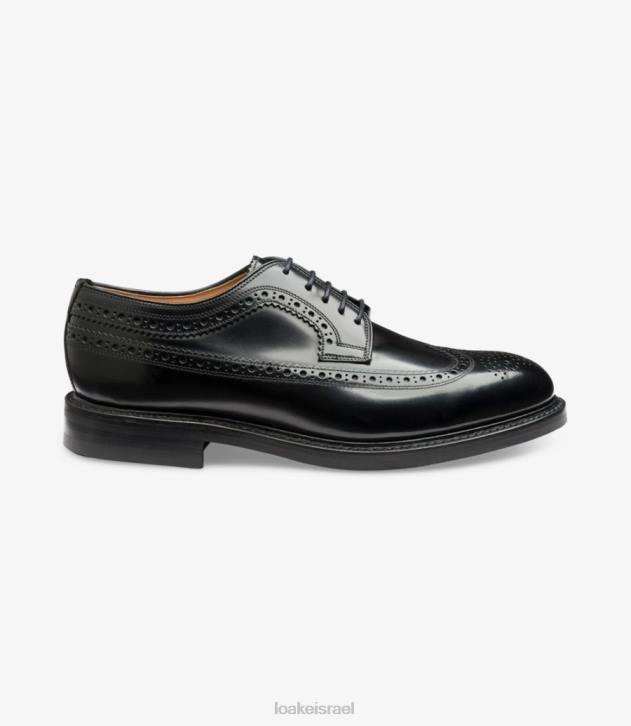 Loake 2P6L11 שָׁלִיט שָׁחוֹר brogues