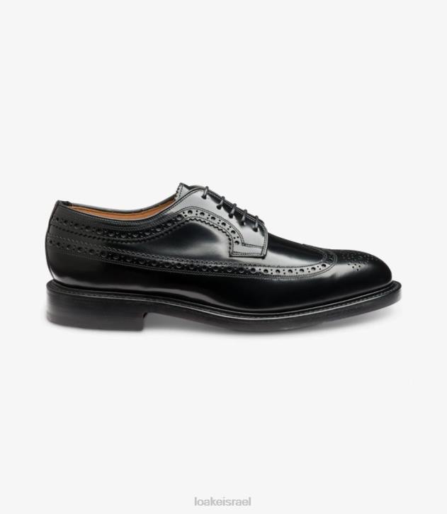 Loake 2P6L13 מלכותי שָׁחוֹר brogues