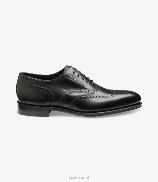 Loake 2P6L9 בקינגהם שָׁחוֹר brogues